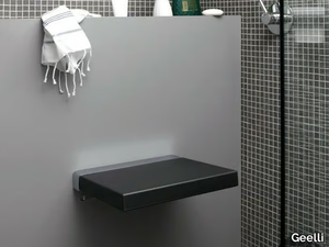 QUADRA - Folding polyurethane shower Seat _ Geelli