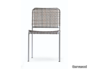 ALLU 23 I/223 I - Stackable aluminium chair _ Gervasoni