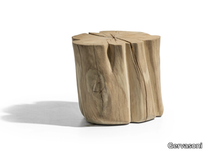 BRICK L - Wooden stool / coffee table _ Gervasoni