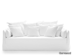 GHOST 16 - 3 seater sofa with removable cover _ Gervasoni