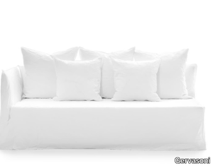 GHOST 31 L-R - 3 seater fabric sofa with removable cover _ Gervasoni