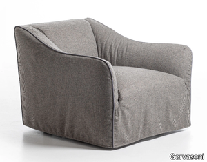 SAIA 05/09 - Fabric armchair with armrests _ Gervasoni