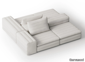 SAMET LOW D - Double-sided 4 seater fabric sofa _ Gervasoni