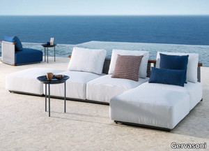 HASHI - Modular fabric garden sofa _ Gervasoni