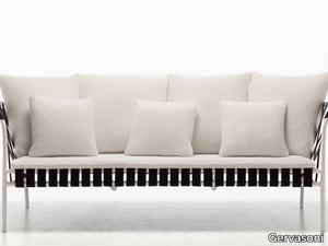 INOUT 853 - Powder coated aluminium garden sofa _ Gervasoni