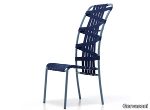 INOUT 855 - Powder coated aluminium chair high-back _ Gervasoni