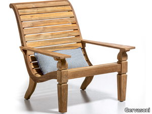 JEKO 26 - Teak garden armchair with armrests _ Gervasoni