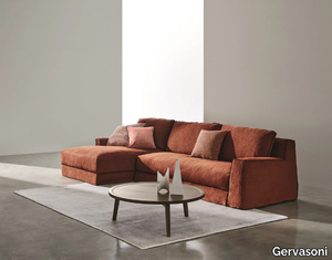 LOLL COMP. 01 - Sofa with removable cover with chaise longue _ Gervasoni