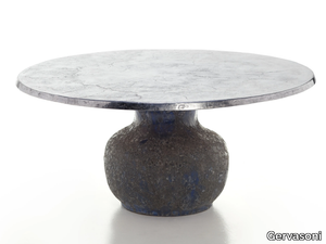 MOON 34/36 - Round ceramic table _ Gervasoni