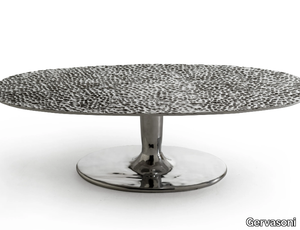 NEXT 147/148 - Oval aluminium coffee table _ Gervasoni