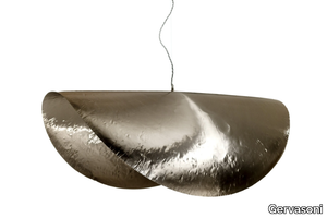 SILVER 95/96 - Brass pendant lamp _ Gervasoni