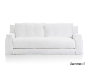 LOLL 12 - 3 seater fabric sofa with removable cover _ Gervasoni