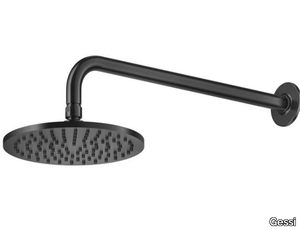 INCISO - Extra flat chromed brass overhead shower with arm _ Gessi