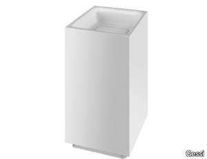 RETTANGOLO - Freestanding square Cristalplant® washbasin _ Gessi