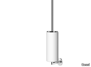 ANELLO - Wall-mounted ceramic toilet brush _ Gessi