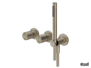 HABITO CESELLO - 3 hole chromed brass shower mixer _ Gessi