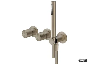 HABITO INTRECCIO - 3 hole chromed brass shower mixer _ Gessi