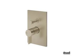 INVERSO RIGATO - Chromed brass shower mixer with diverter _ Gessi