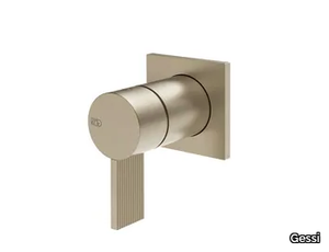 INVERSO RIGATO - Chromed brass shower mixer _ Gessi