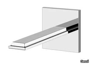 ELEGANZA - Wall-mounted metal sink spout _ Gessi