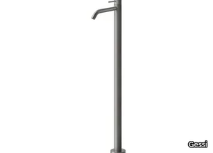 FLESSA - Floor standing stainless steel washbasin mixer _ Gessi