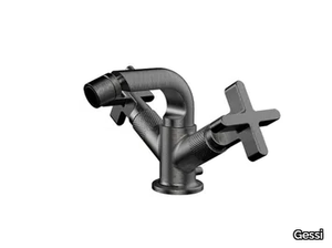 INCISO + - Brass bidet mixer with swivel spout _ Gessi