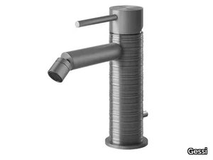 TRAME - Countertop stainless steel bidet mixer _ Gessi