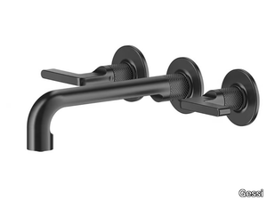 INCISO - - 3 hole wall-mounted metal washbasin mixer _ Gessi