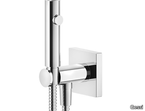 RILIEVO - Wall-mounted brass handshower with bracket _ Gessi