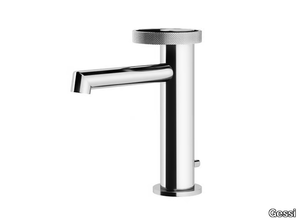 ANELLO - Countertop chromed brass washbasin mixer with pop up waste _ Gessi