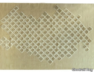 AMORE - Patterned handmade rectangular rug _ Ghodrati Rug