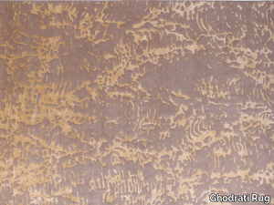 NATURA - Patterned rectangular wool and silk rug _ Ghodrati Rug