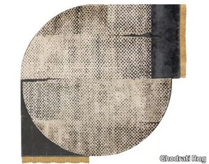 PLANET NEW - Round handmade wool rug _ Ghodrati Rug