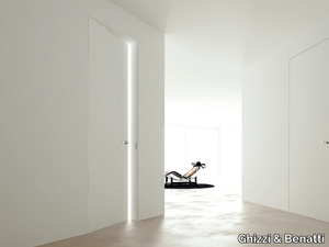 LINEAR ZERO - Flush-fitting door _ Ghizzi & Benatti