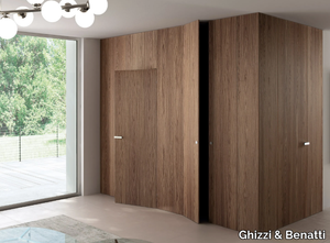 INFINITY SYSTEM TABULA - Wooden boiserie / door _ Ghizzi & Benatti