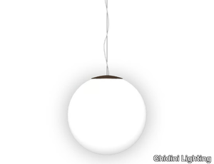 MOON S - Blown glass pendant lamp _ Ghidini Lighting