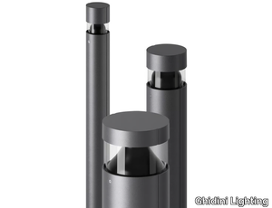 TONDO DARK - LED aluminium bollard light _ Ghidini Lighting