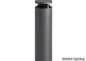 TONDO FLAT DARK - LED aluminium bollard light _ Ghidini Lighting