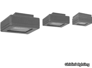 TORRE FLAT C - LED dimmable aluminium outdoor ceiling lamp _ Ghidini Lighting