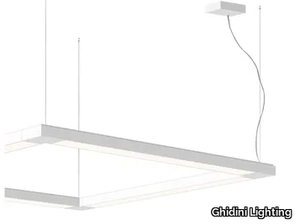 BAAR SYSTEM S - LED aluminium pendant lamp _ Ghidini Lighting