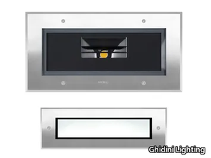 CARRERA - LED walkover light outdoor aluminium steplight _ Ghidini Lighting