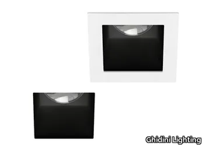 COMFORT 1 SQ - Recessed LED square aluminium spotlight _ Ghidini Lighting