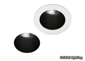 COMFORT 1 RD - LED round ceiling aluminium spotlight _ Ghidini Lighting