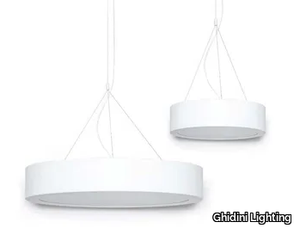 DRUM S - LED dimmable aluminium pendant lamp _ Ghidini Lighting