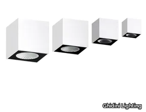 PUNTO SQ - LED aluminium ceiling lamp _ Ghidini Lighting