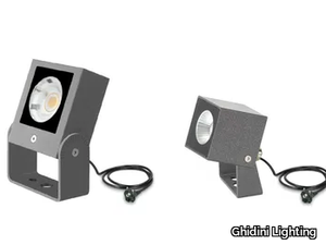 SPOT LIGHTS PLUG & PLAY - LED walkover light adjustable aluminium Outdoor floodlight _ Ghidini Lighting