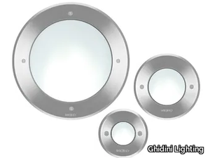 SPIA RD - LED wall-mounted outdoor aluminium steplight _ Ghidini Lighting