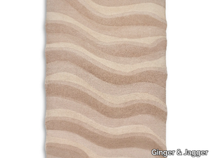 DUNE - Patterned rectangular wool rug _ Ginger & Jagger