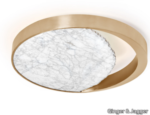 ECLIPSE - LED marble ceiling lamp _ Ginger & Jagger