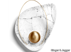 PEARL - Marble wall light _ Ginger & Jagger